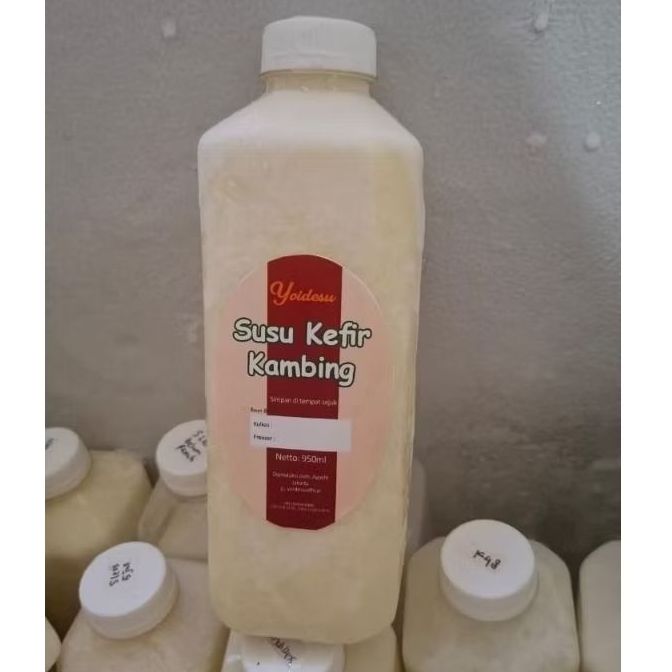 

Susu Kefir Kambing 1 Liter F1 Asli Botol Tebal Bisa Kirim keluar Jabodetabek