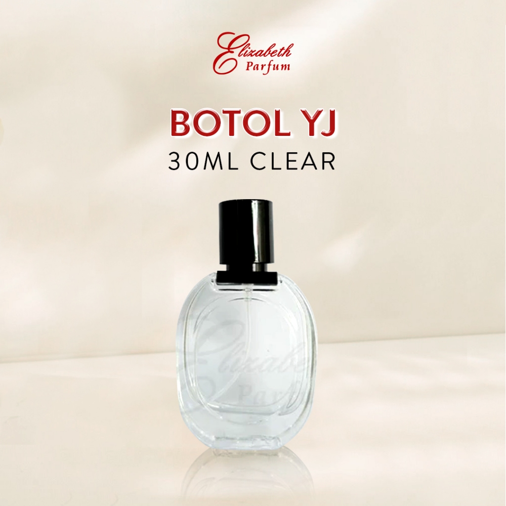 botol parfum 30ml (YJ 30ml clear) Jual grosir botol parfum. Botol parfum kaca kosong