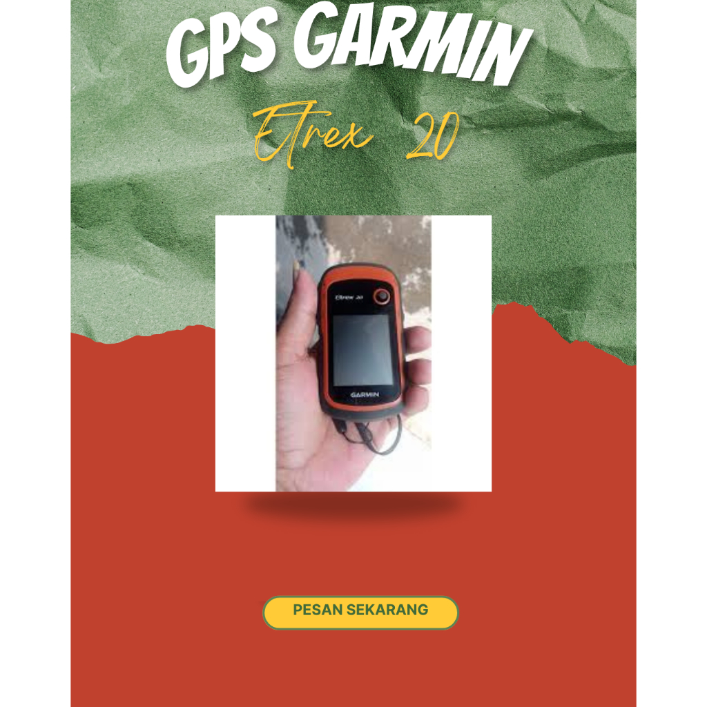 Gps Garmin Etrex 20 Bekas / Gps Garmin Etrex 20