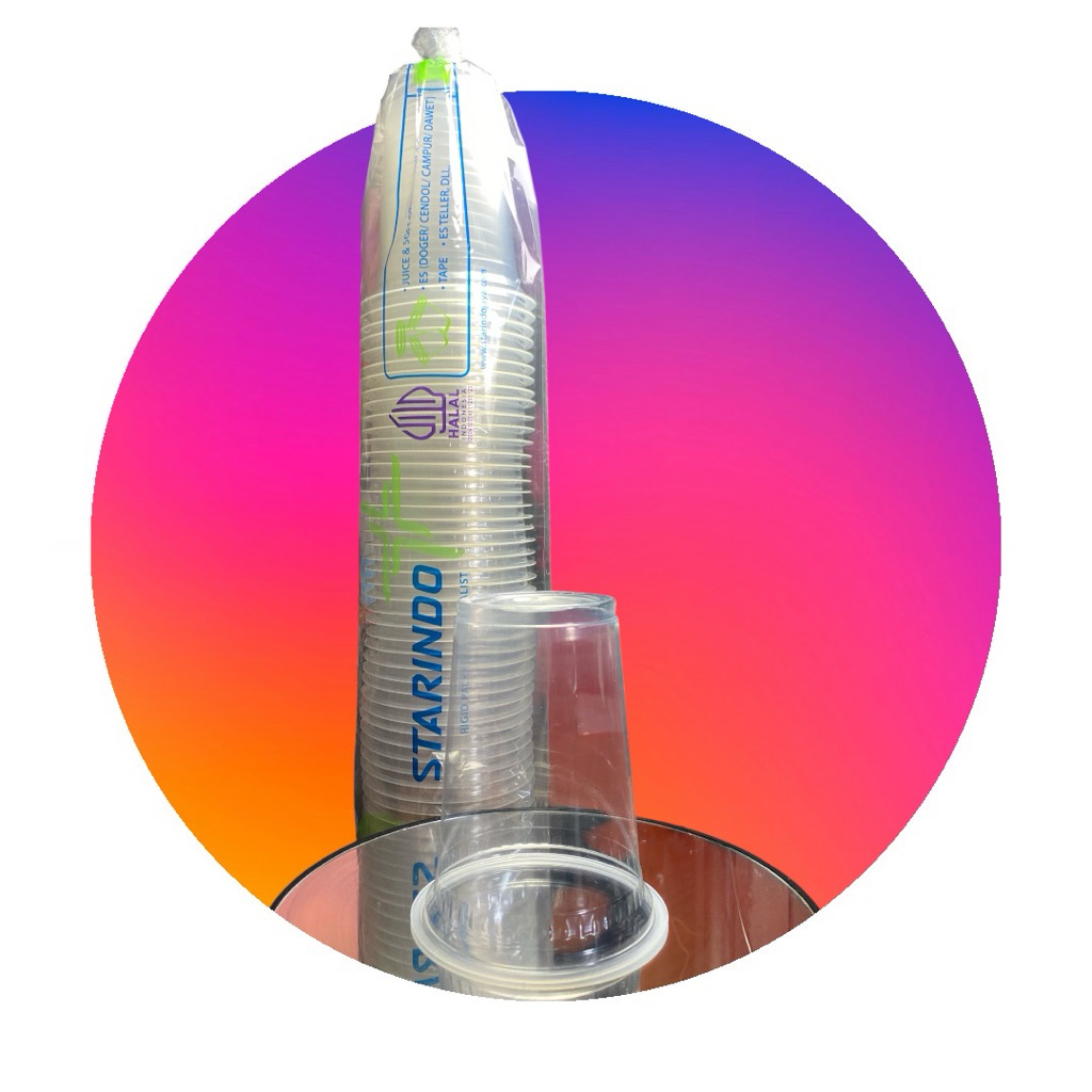 CUP 14 OZ STARINDO DATAR