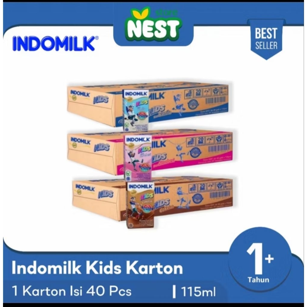 

SUSU INDOMILK KIDS 115ML KARTONAN