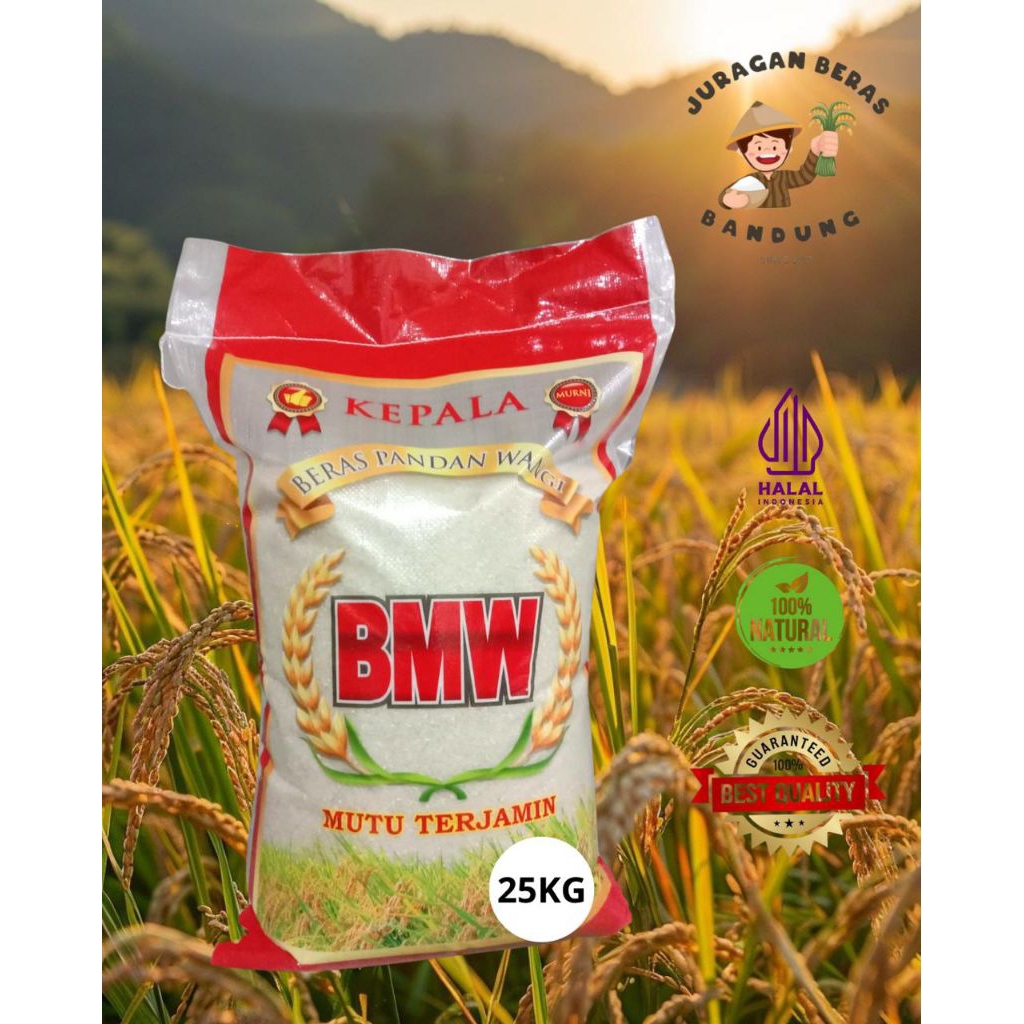 

Beras Pandan Wangi Cap BMW 20 Kg