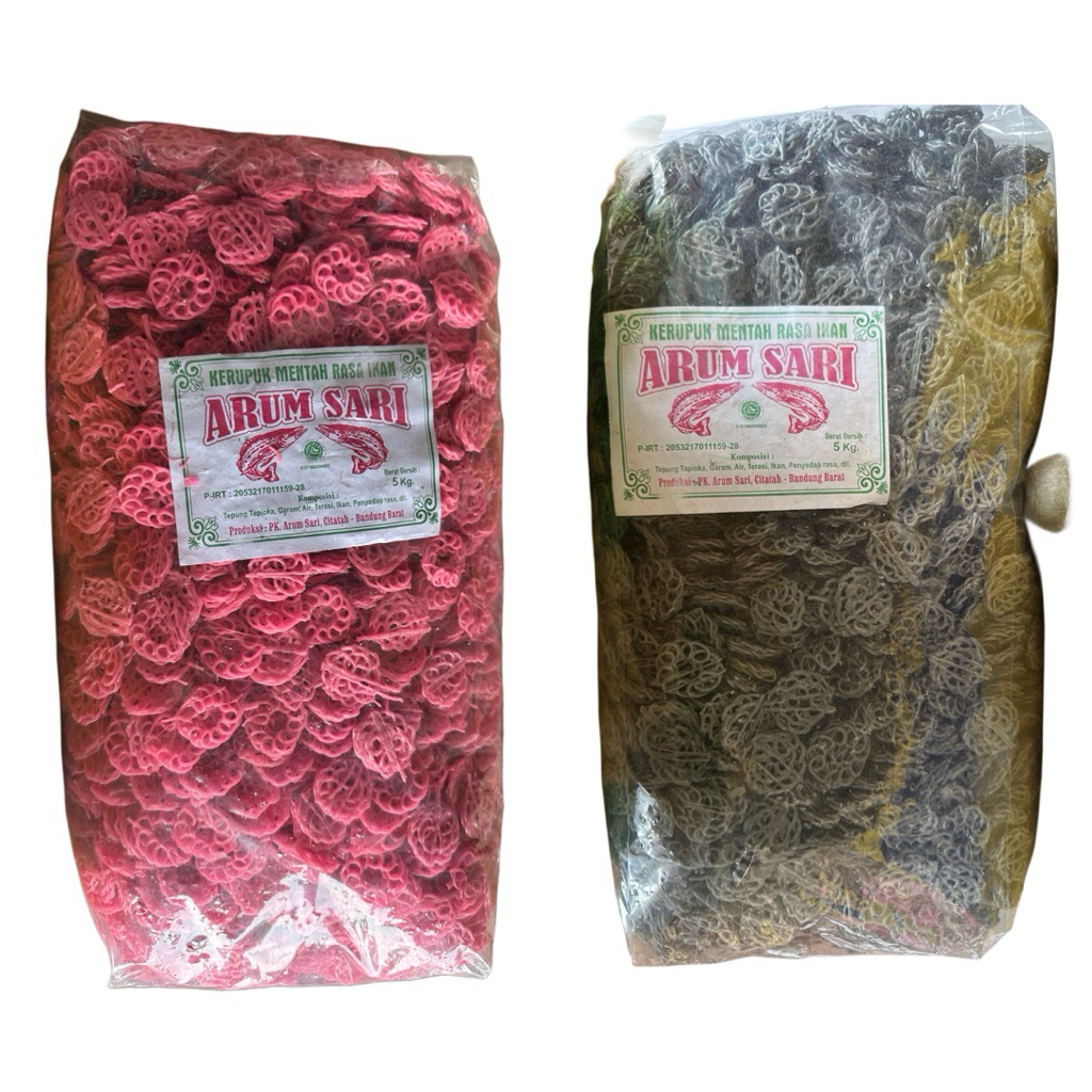 

Mawar Hitam / Pink Kecil Kerupuk Seblak Goreng Palembang