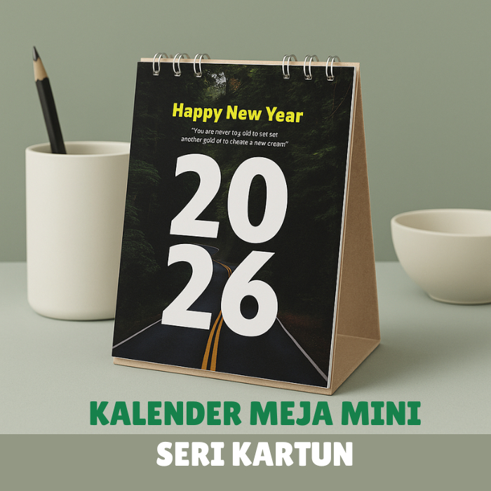 

OBRAL KALENDER MEJA 2026 - KALENDER DUDUK MINI 2026 DESIGN LUCU