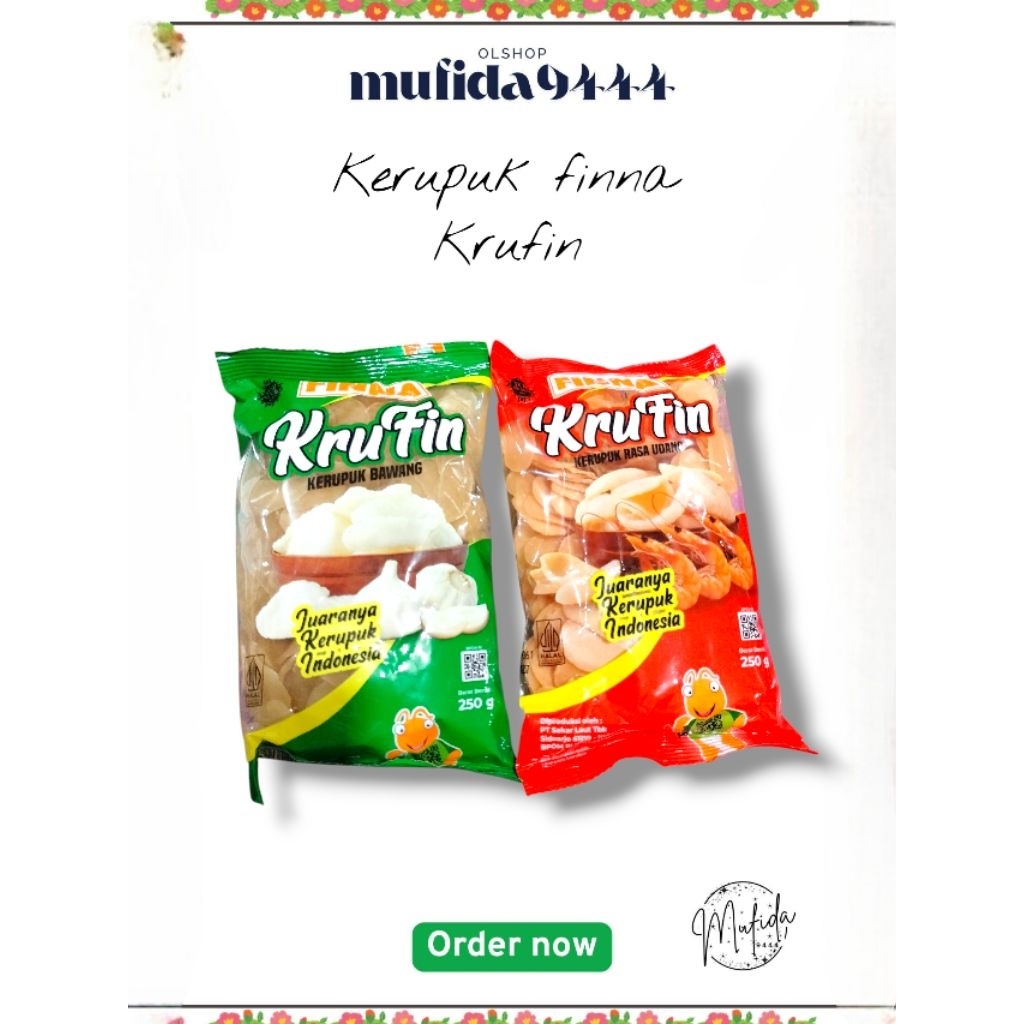 

FINNA kerupuk mentah/krufin kerupuk 250gr