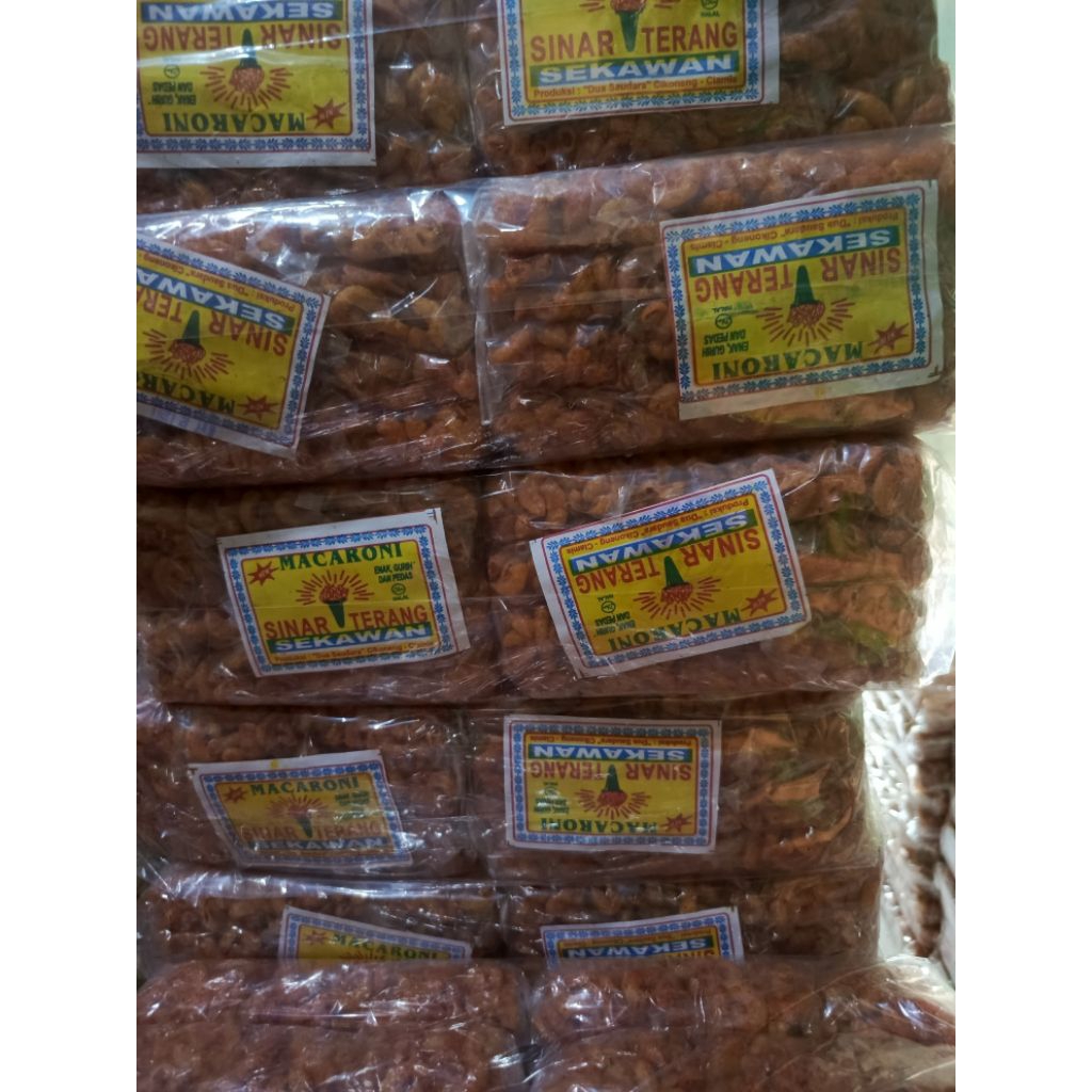 

Makaroni Bantet pedas @12bungkus