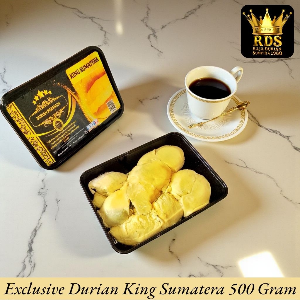 

Exclusive Durian King Sumatera Utara Super Duper Premium || Durian frozen Netto 500 Gram