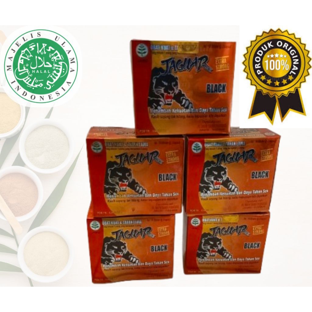kapsul herbal jaguar blck tradisional 100% ampuh