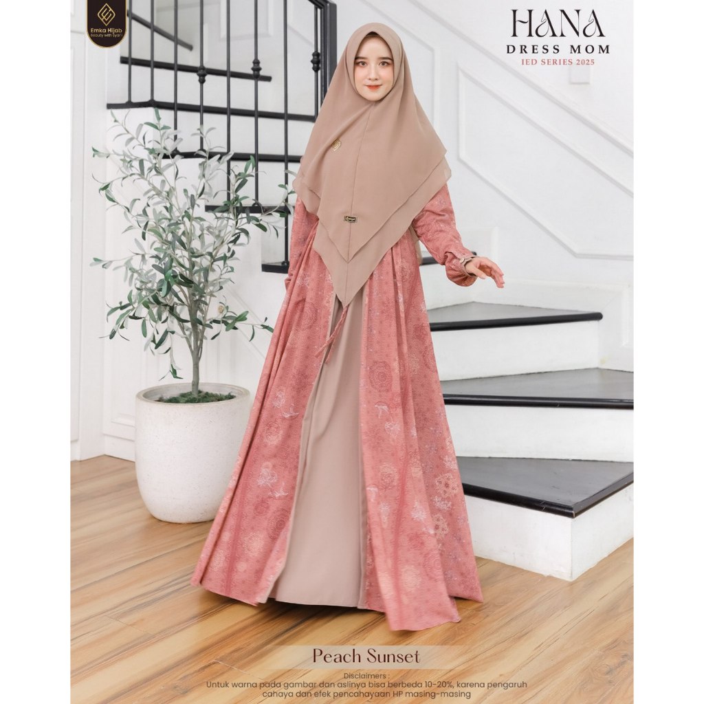 [READY] Hana Sajidah Series by Emkahijab - Hana Sajidah Ied Series Produk Original Emka Hijab Outer 