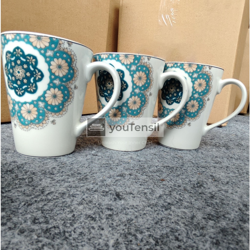 Mug Keramik Cantik | Gelas Keramik Estetik | Ceramic Mug Unik untuk Kopi & Teh