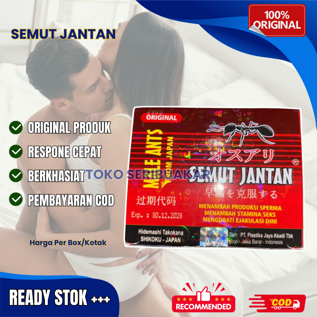 

Kapsul Semut Jantan Original 100%