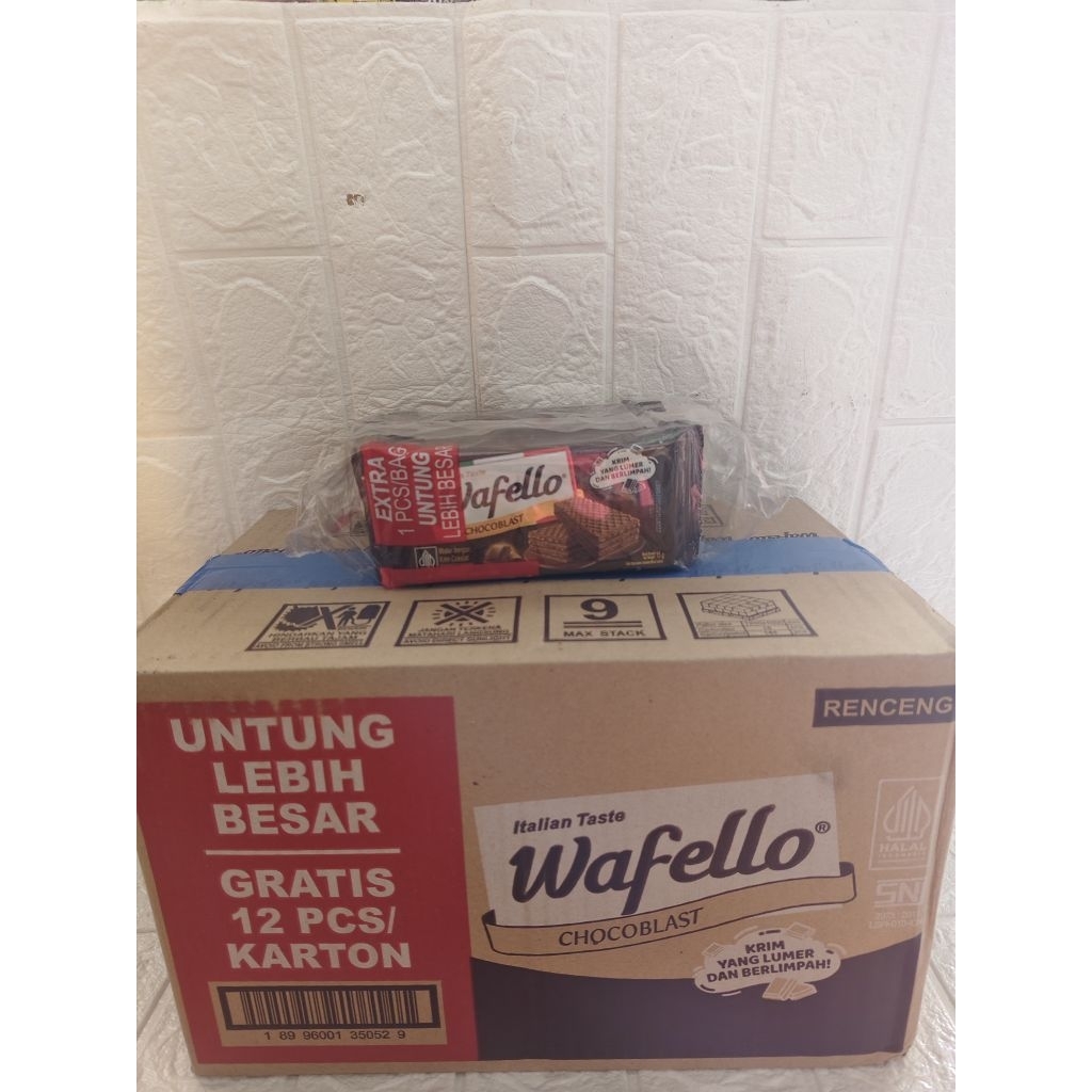 

Roma Wafello 1 karton isi 132pcs (12x11 pcs)