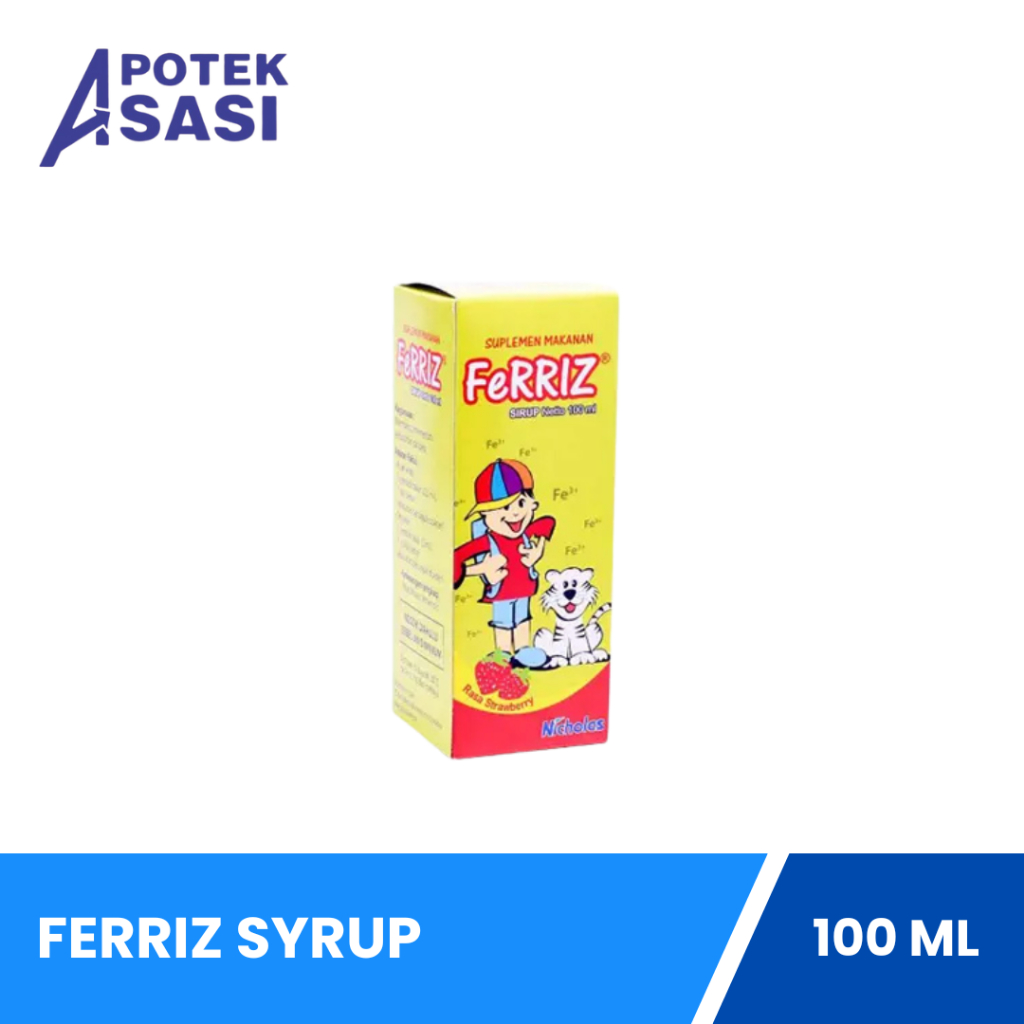 Ferriz Syrup 100 Ml - Memenuhi Kebutuhan Zat Besi
