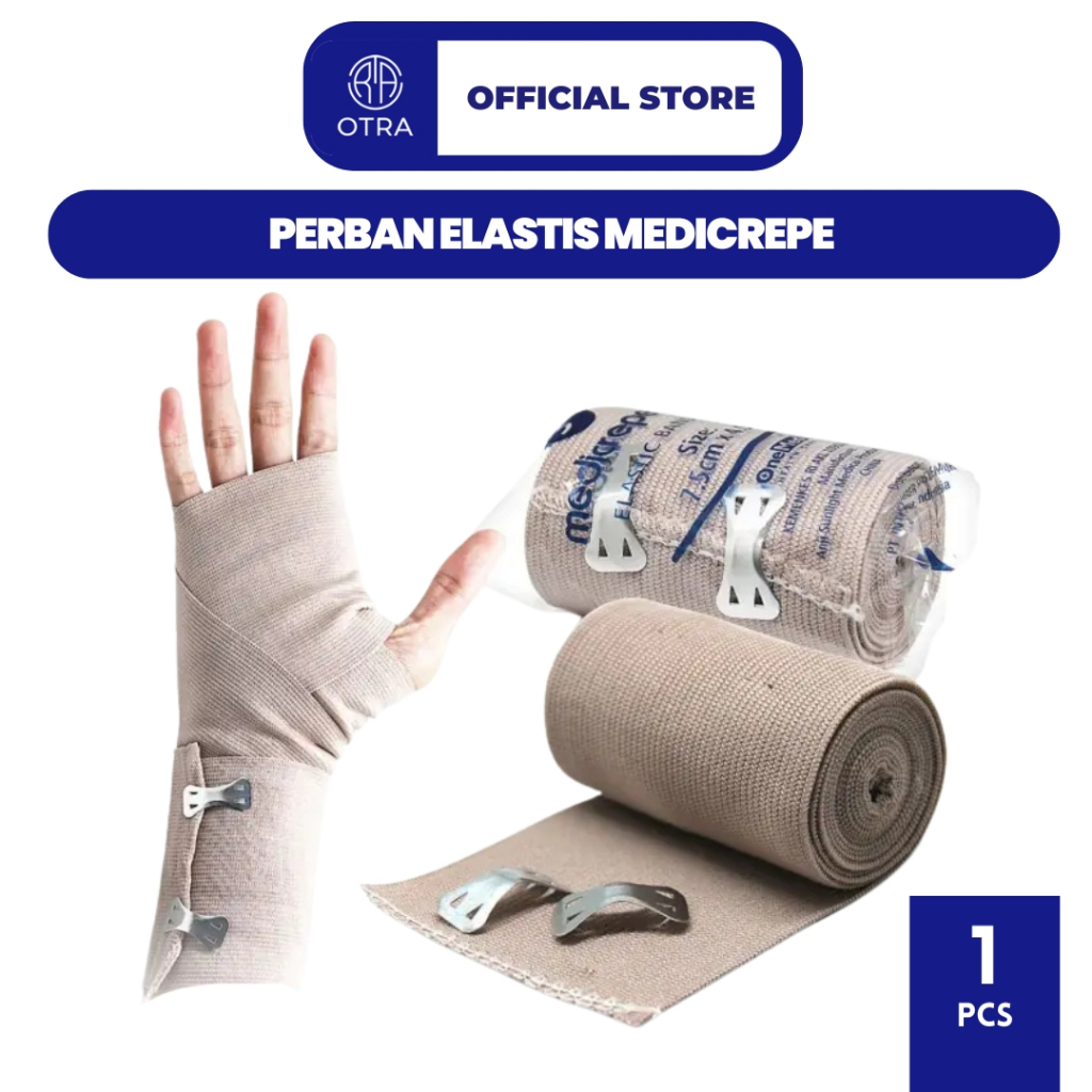 ONEMED Perban Elastis Medicrepe Perban Keseleo Perban Patah Tulang Perban Penopang