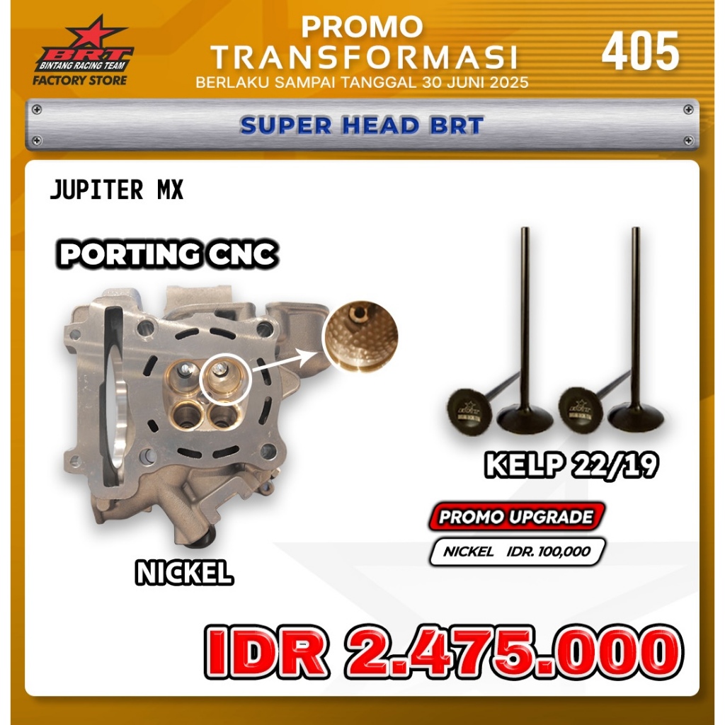 SUPER HEAD BRT JUPITER MX