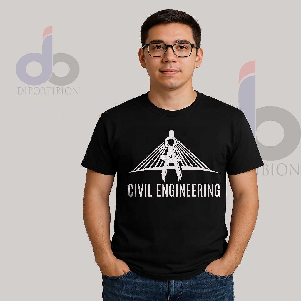 Kaos Teknik Sipil | Civil Engineering Kaos Lengan Pendek