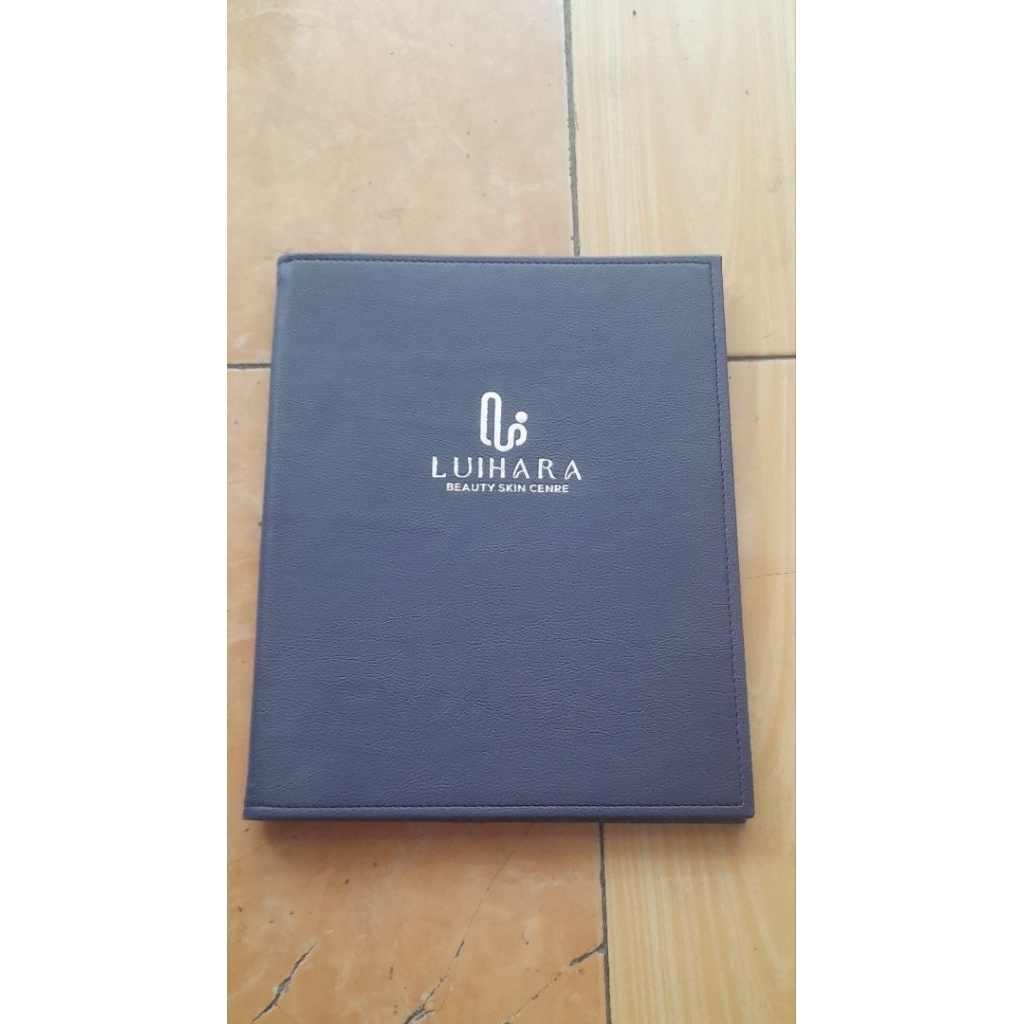

Cover buku menu resto, hotel, caffe, spa, dll. model diembos