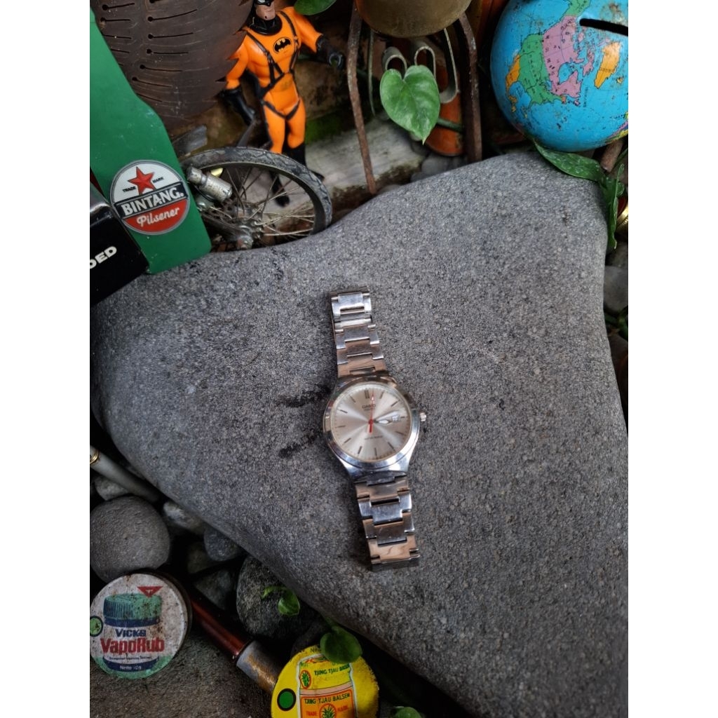 Jam casio jadul lawas antik kuno display vintage 125rb anggap mati