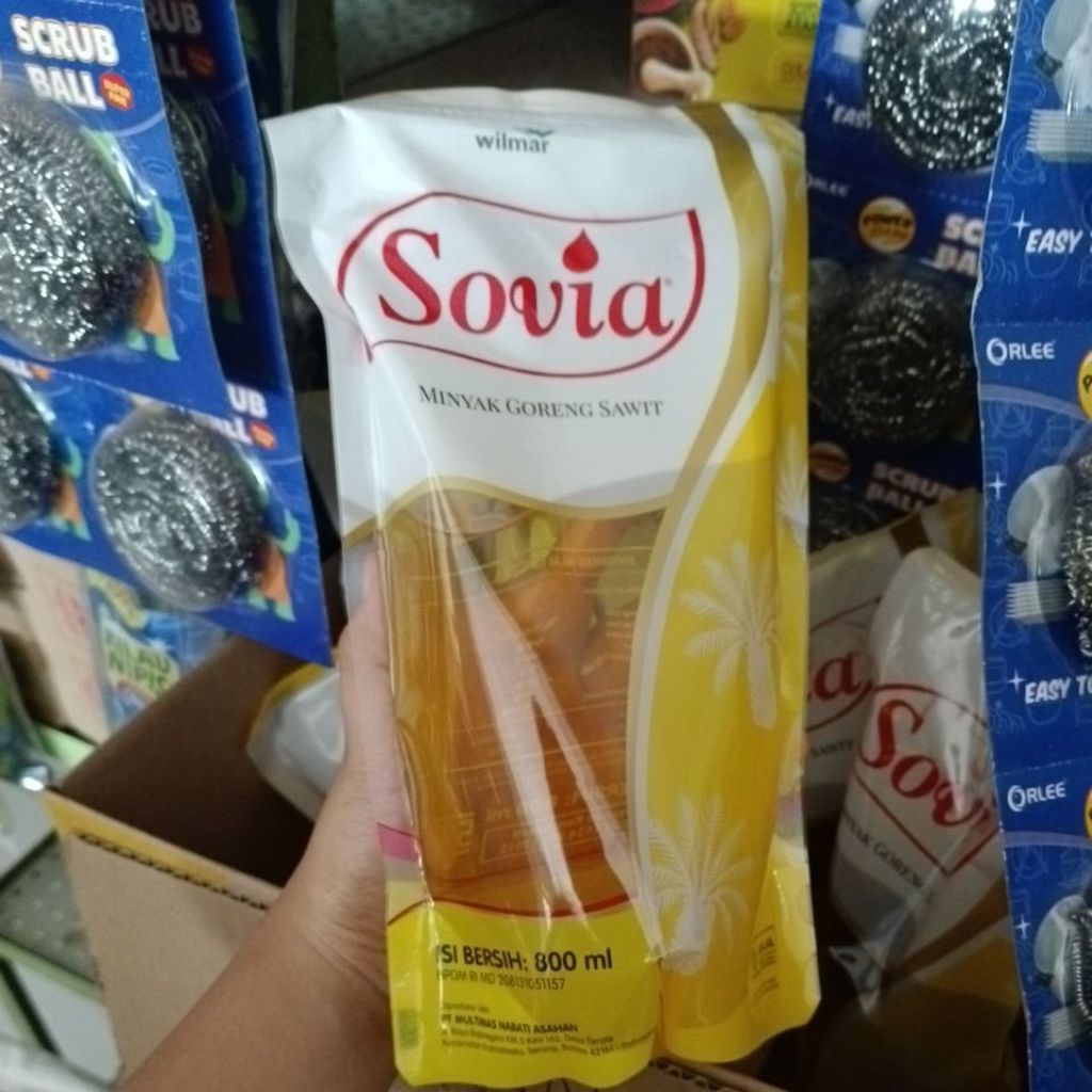 

Minyak Kemasan 800 ml Sovia