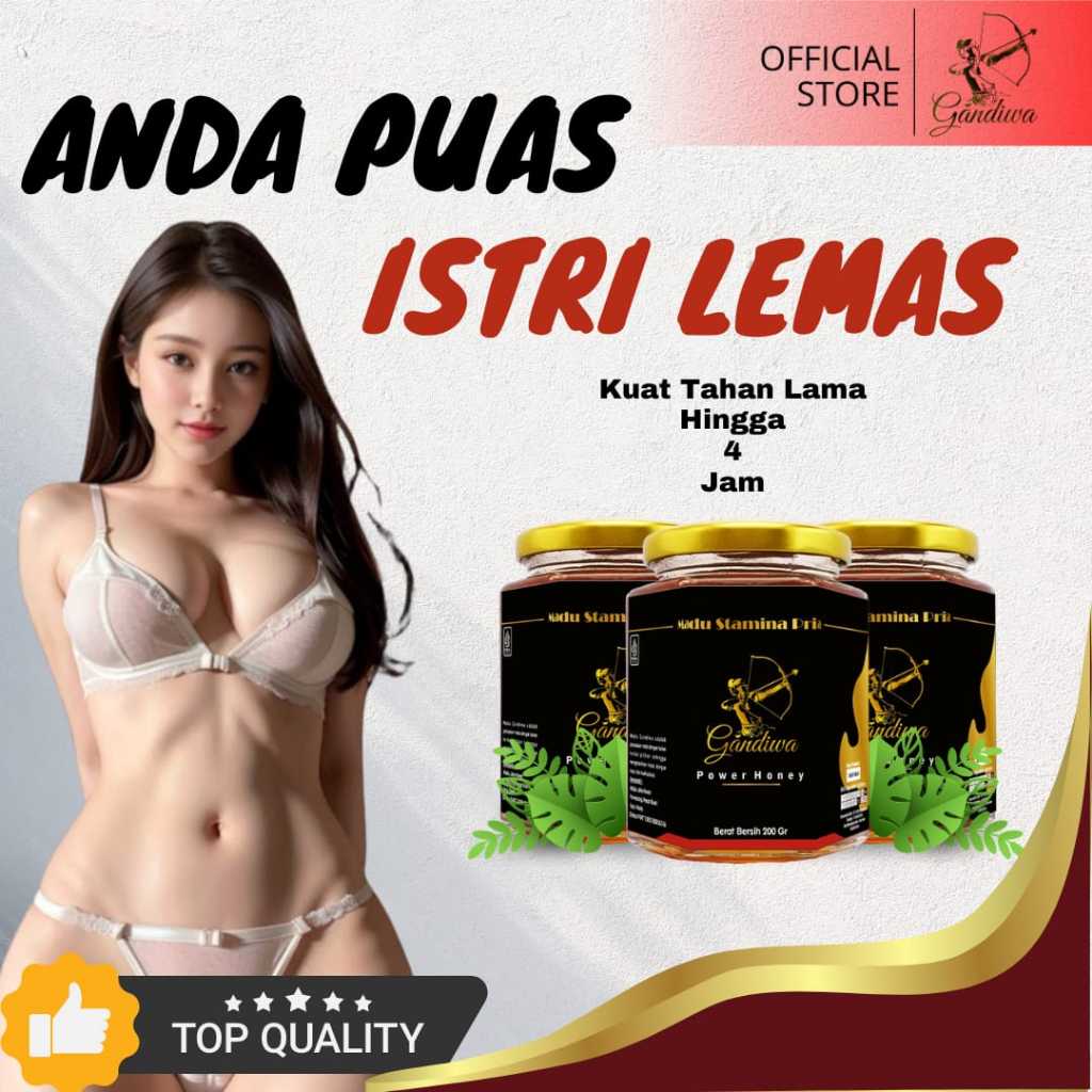 

Gandiwa Power Honey Immunity Boosting Tea & Drink - Madu Herbal Kesehatan Vitalitas Kuat PIRT