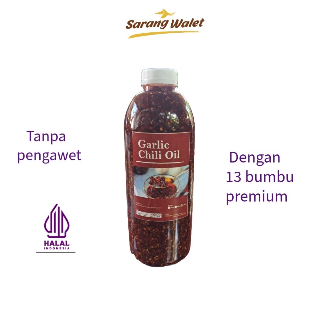

CHILI OIL MINYAK SAMBAL EBI GURIH PEDAS