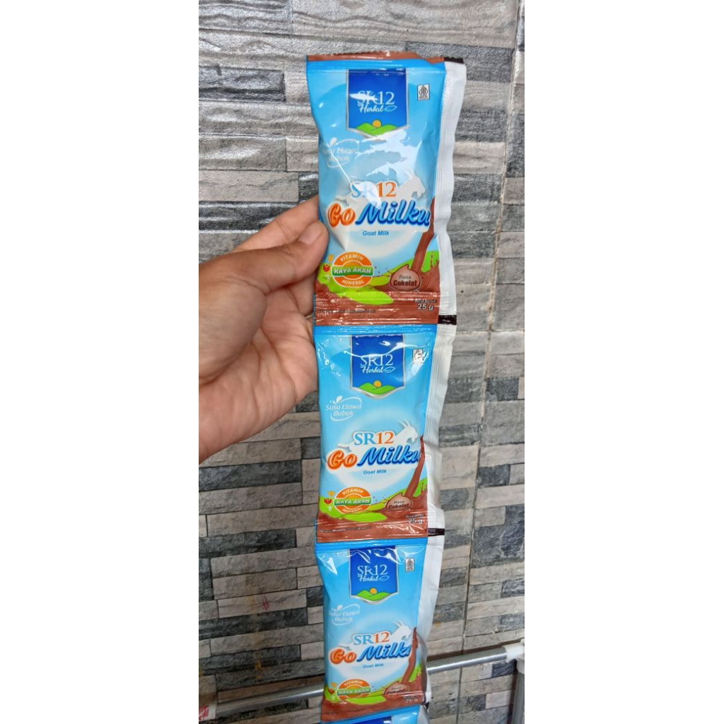 

Gomilku Susu Kambing SR12 cokelat Sachet