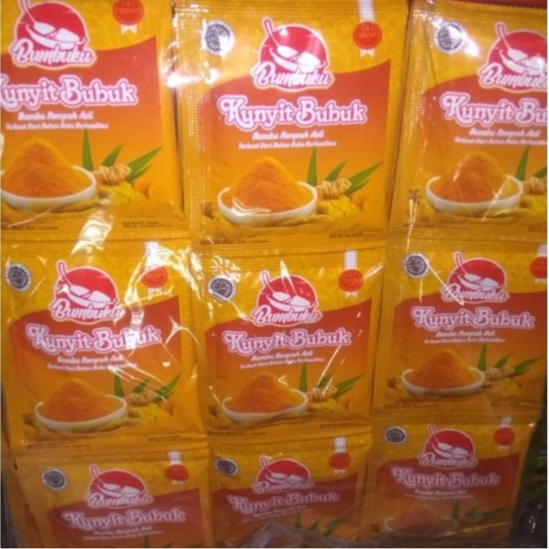 

Bumbuku Kunyit Bubuk (5gr x 12 pcs) | (5gr x 60 pcs)