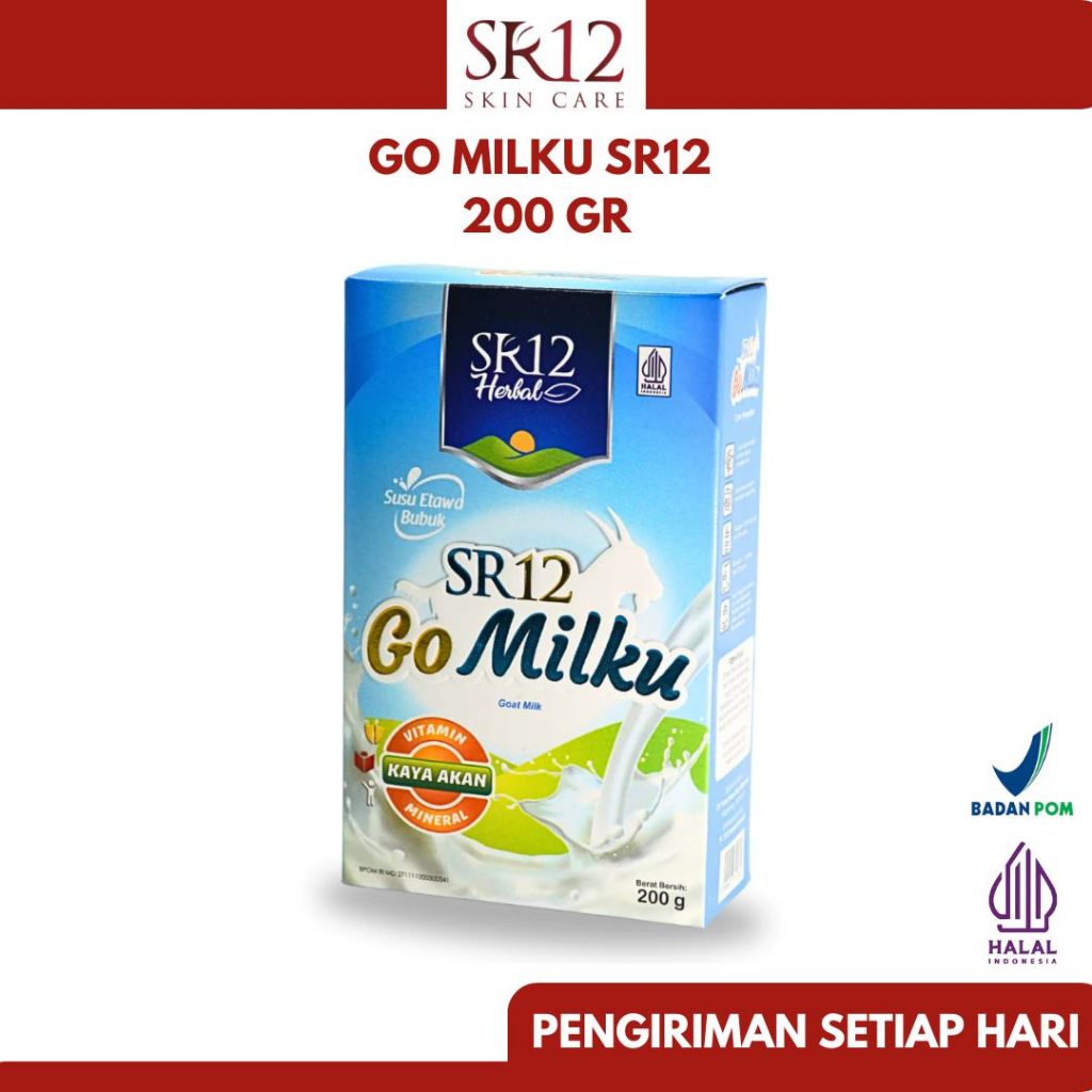 

SR12 Go Milku 200gr – Susu Etawa Bubuk, Aman & Nikmat untuk Anak