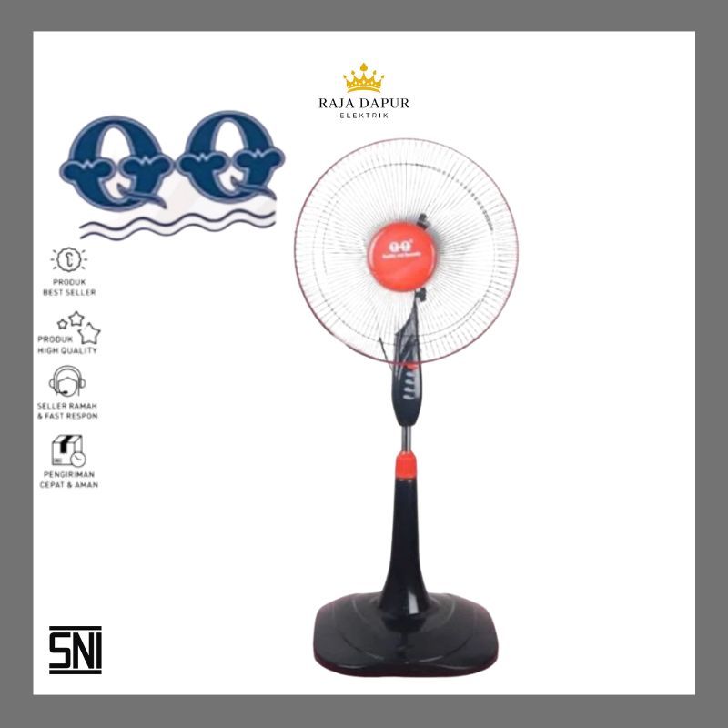 Kipas Angin Stand Fan QQ GMM 369 / Kipas Angin Berdiri QQ - RDE