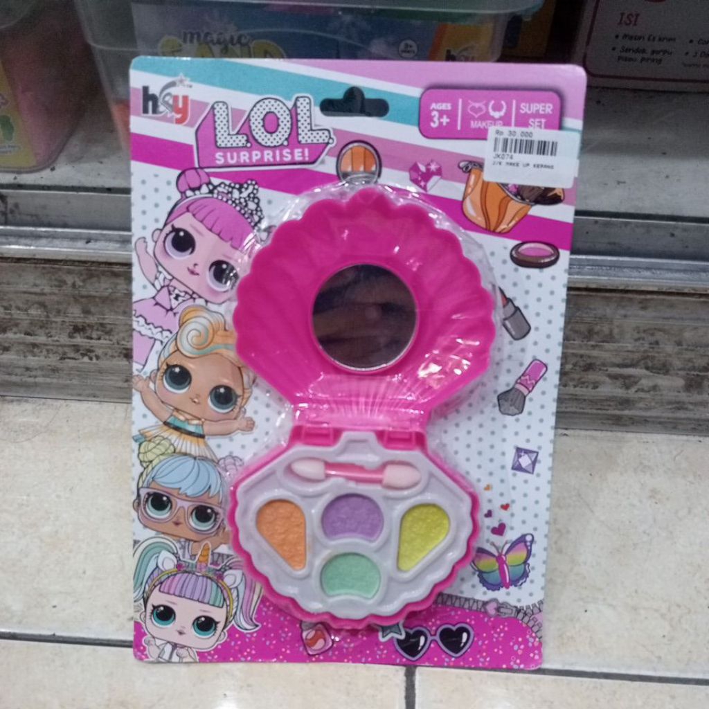 Mainan Anak Make Up Mainan Bentuk Kerang Laut Kecil