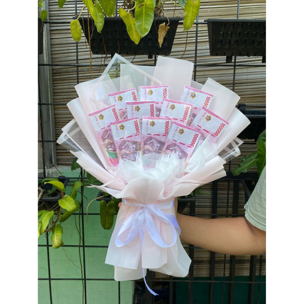 

buket / bouquet uang kosongan 10 15 20 lembar