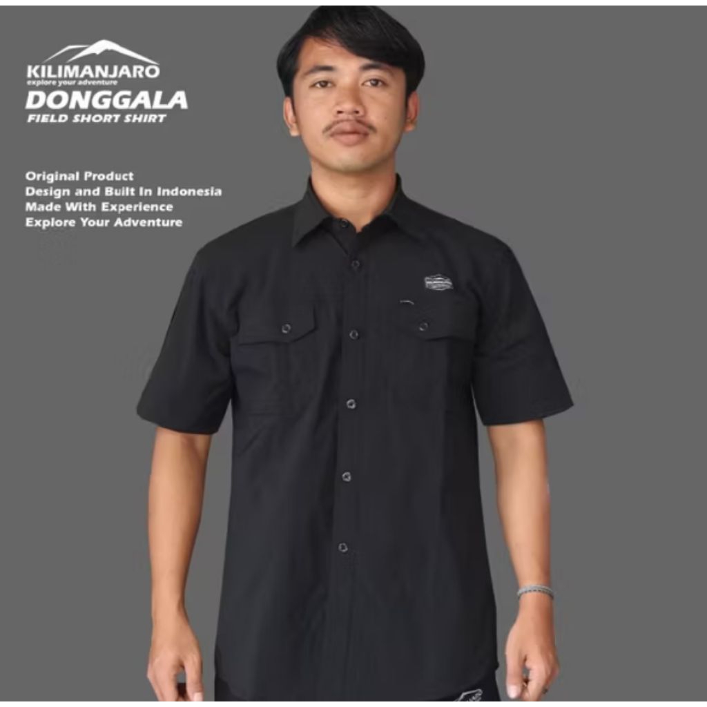 Kemeja Lapangan Kilimanjaro Donggala - Kemeja Gunung - Kemeja Outdoor