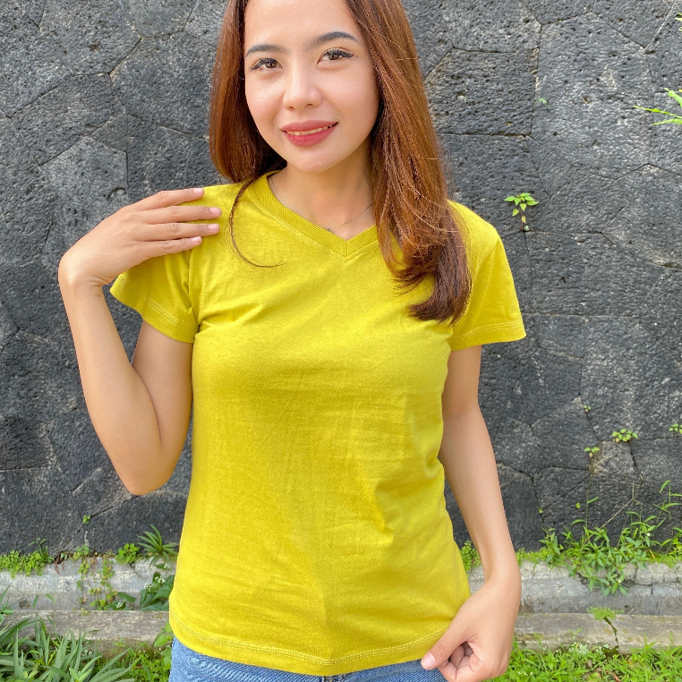 KAOS | BAJU | ATASAN | CROP TOP | BAJU CROP TOP WANITA KERAH-V | CROP TOP WANITA WARNA SNAPCHAT | LU