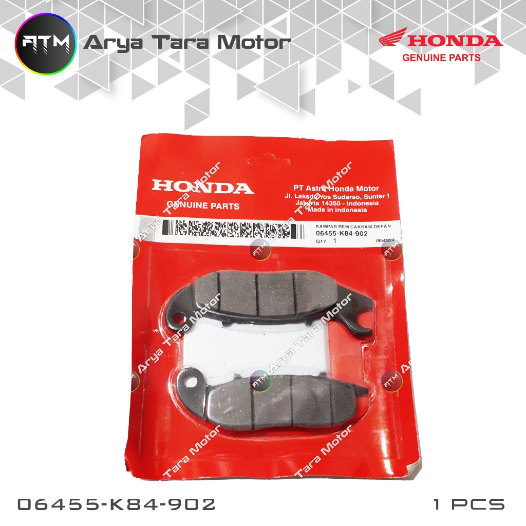 Kampas Rem Depan (Cakram)/ Dispad ADV 150 (2019 - 2022) ABS ,ADV 160 (2022 - 2025) ABS - CRF150L K84