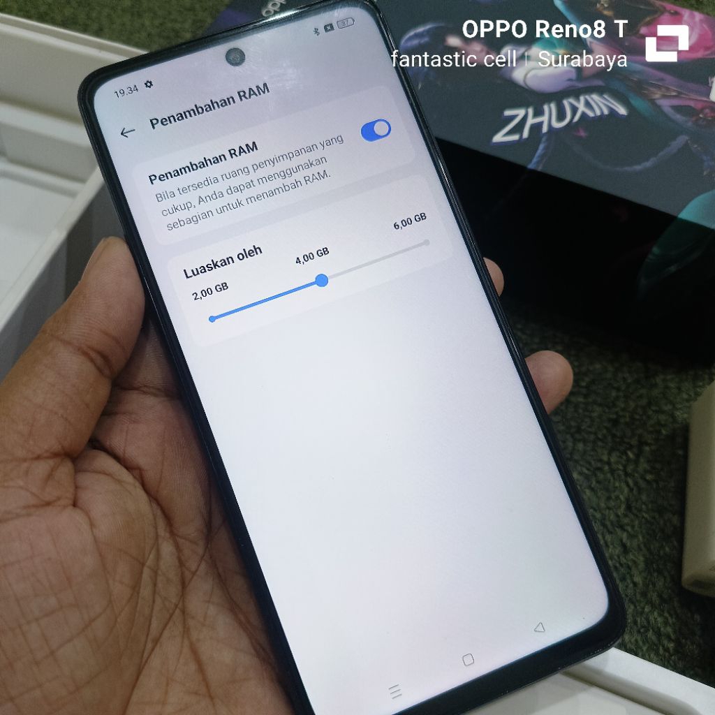 Oppo A3x ram 6/128gb || handphone second