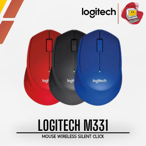 Logitech M331 Mouse Wireless Silent Click M 331