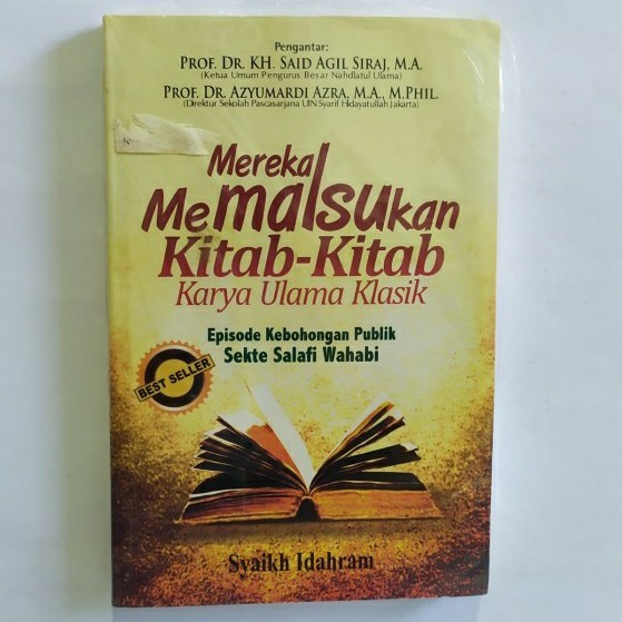 MEREKA MEMALSUKAN KITAB-KITAB KARYA ULAMA KLASIK