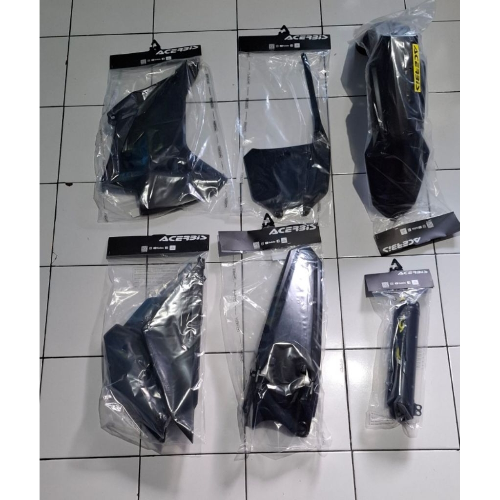 bodyset/cover set crf250r crf450r 2025 up acerbis original pnp crf250 2022-2024