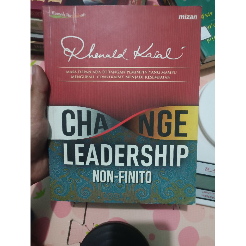change leadership non finito Rhenald Kasali