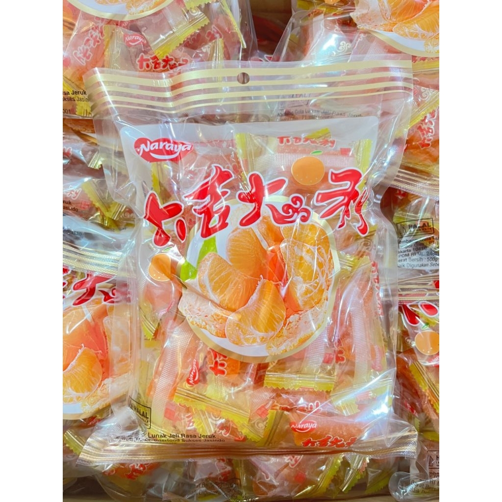 

JELLY JERUK NARAYA 500GR PERMEN JERUK