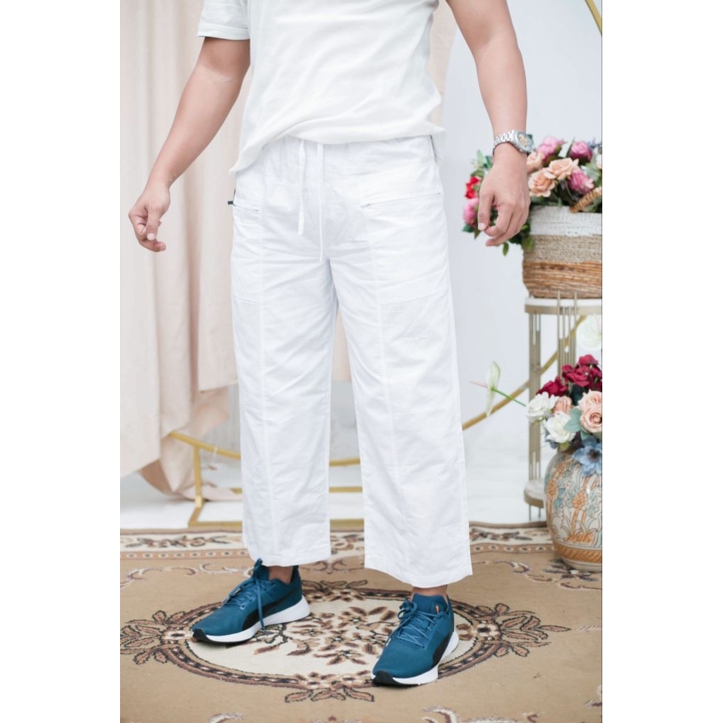 CELANA SIRWAL / CELANA CINGKRANG HITAM DAN PUTIH MAHESH S M L XL XXL XXXL XXXXL 0128