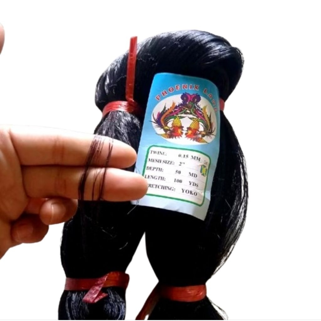 Jaring burung hitam panjang 100yds±90m jaring burung kecil jaring burung sawah