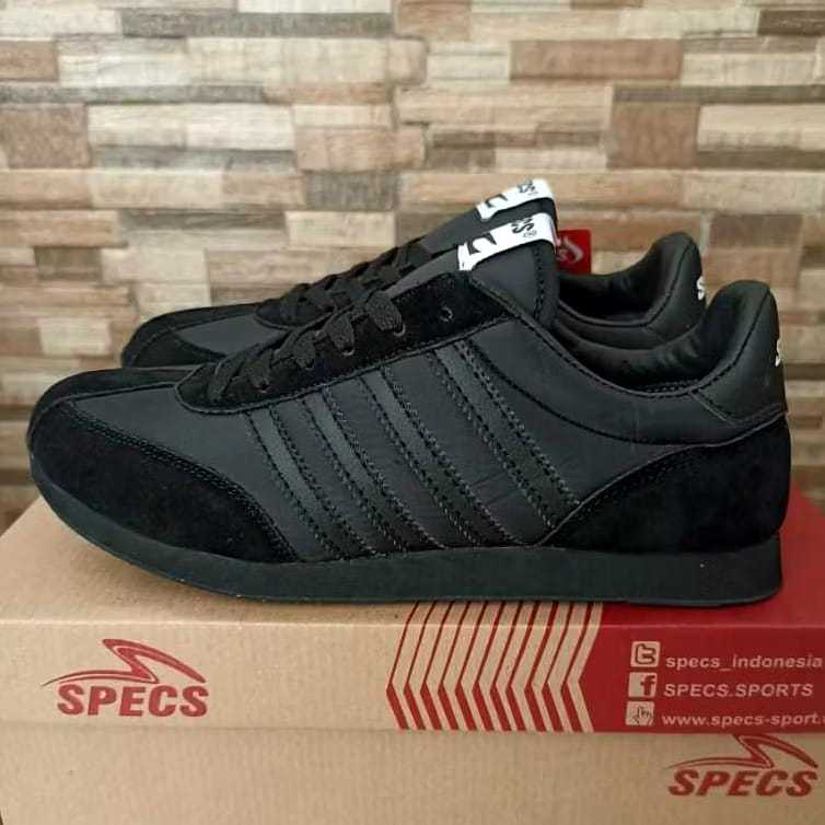 SEPATU SPECS HITAM -104 BLACK KEKINIAN SEPATU SEKOLAH ANAK PROMO TERMURAH