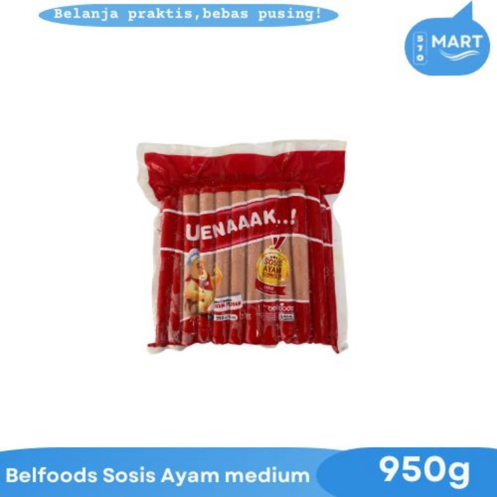 

belfoods sosis ayam medium chicken sausage 950gr