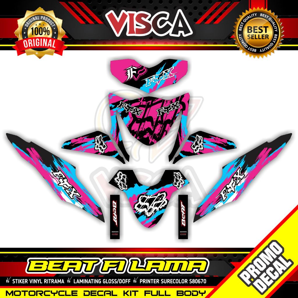 Decal Beat Fi 2013 2014 2015 Full Body Stiker Beat Fi 2013 2014 2015 Full Body Striping Beat Fi Full