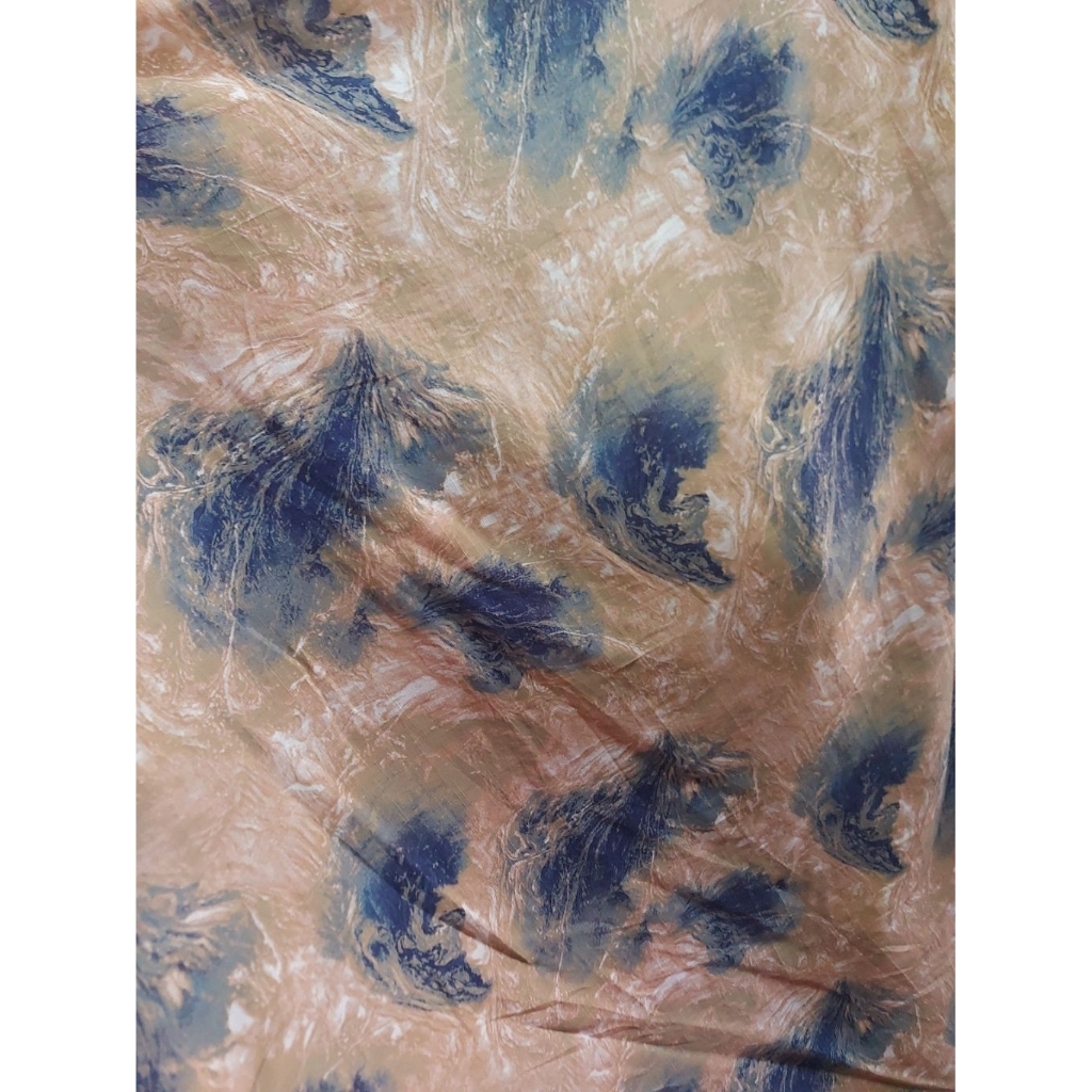 kain linen premium  - kain linen gamis tunik- kain line motif Tiedye - kain linen motif bali - ps