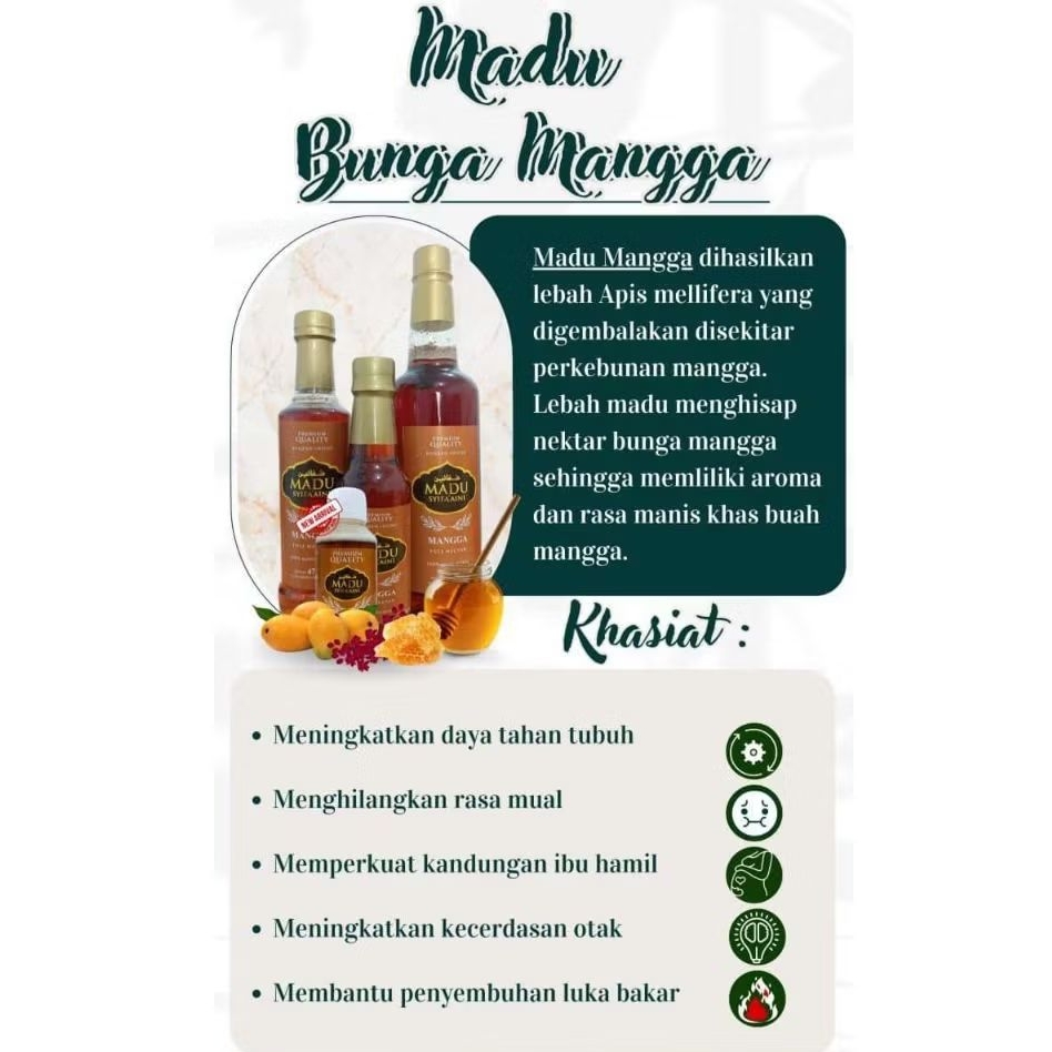 

Madu Bunga Mangga Syifa'aini