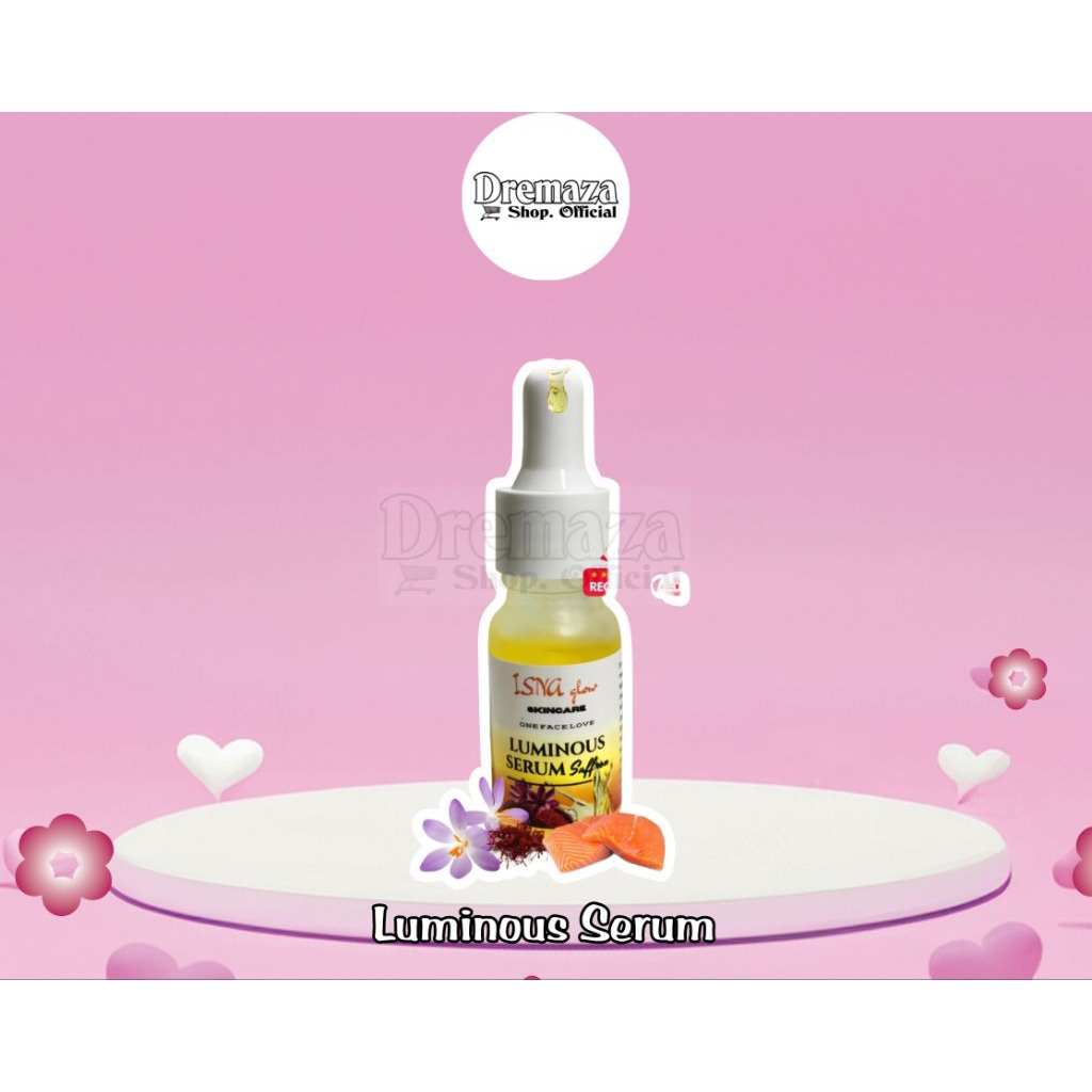 LUMINOUS SERUM SAFRON ISNA GLOW || ORIGINAL