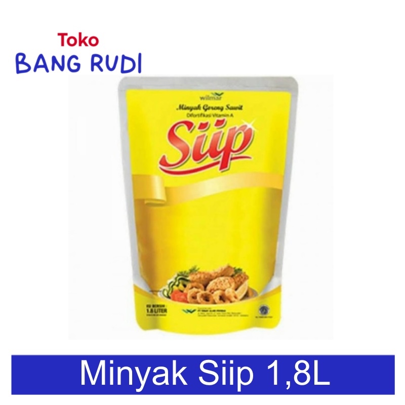 

TBS SIIP Minyak Goreng ukuran 1,8 L kemasan Pouch