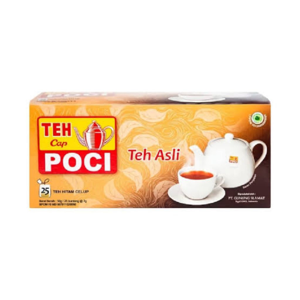 

Teh Cap Poci Celup Wangi Teh Asli 25 Kantong